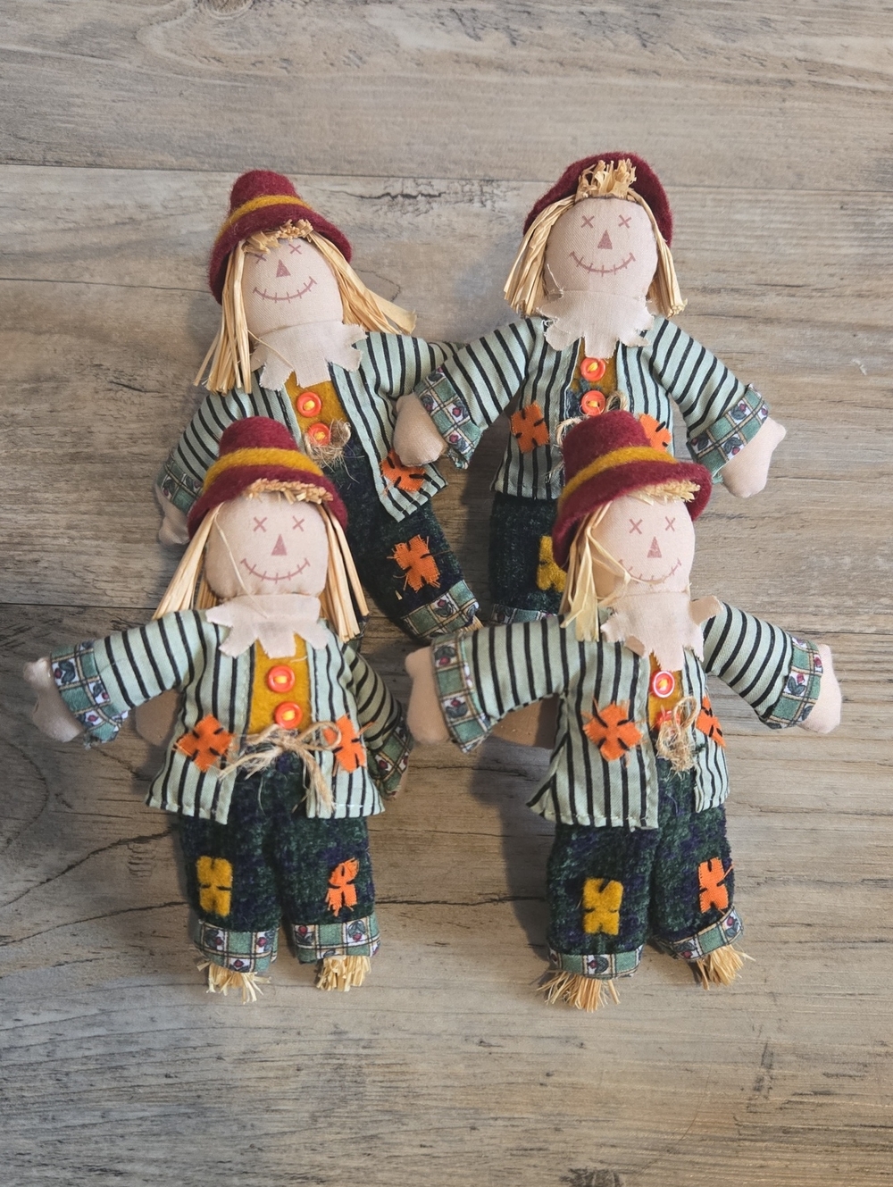 Scarecrow Napkin Ring Holders
